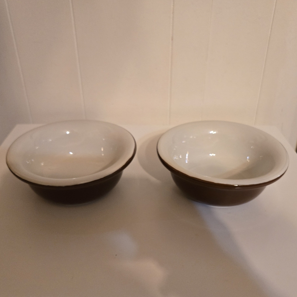 Vintage Hall China Set/2  Bowls